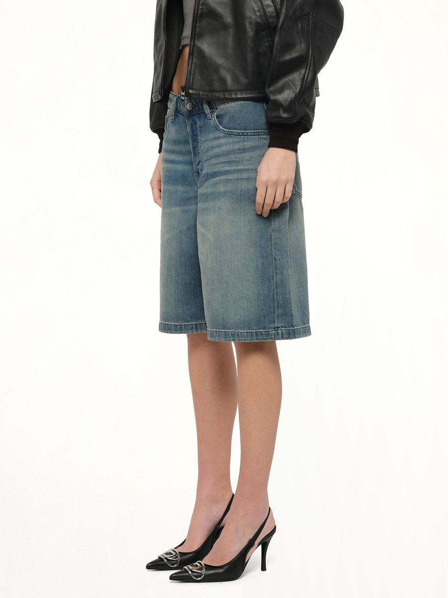 DE-SIRE-SHORT Denim Shorts in Light Blue
