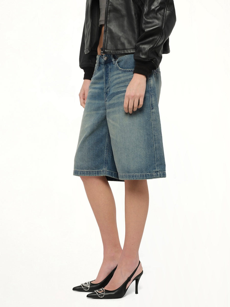 DE-SIRE-SHORT Denim Shorts in Light Blue