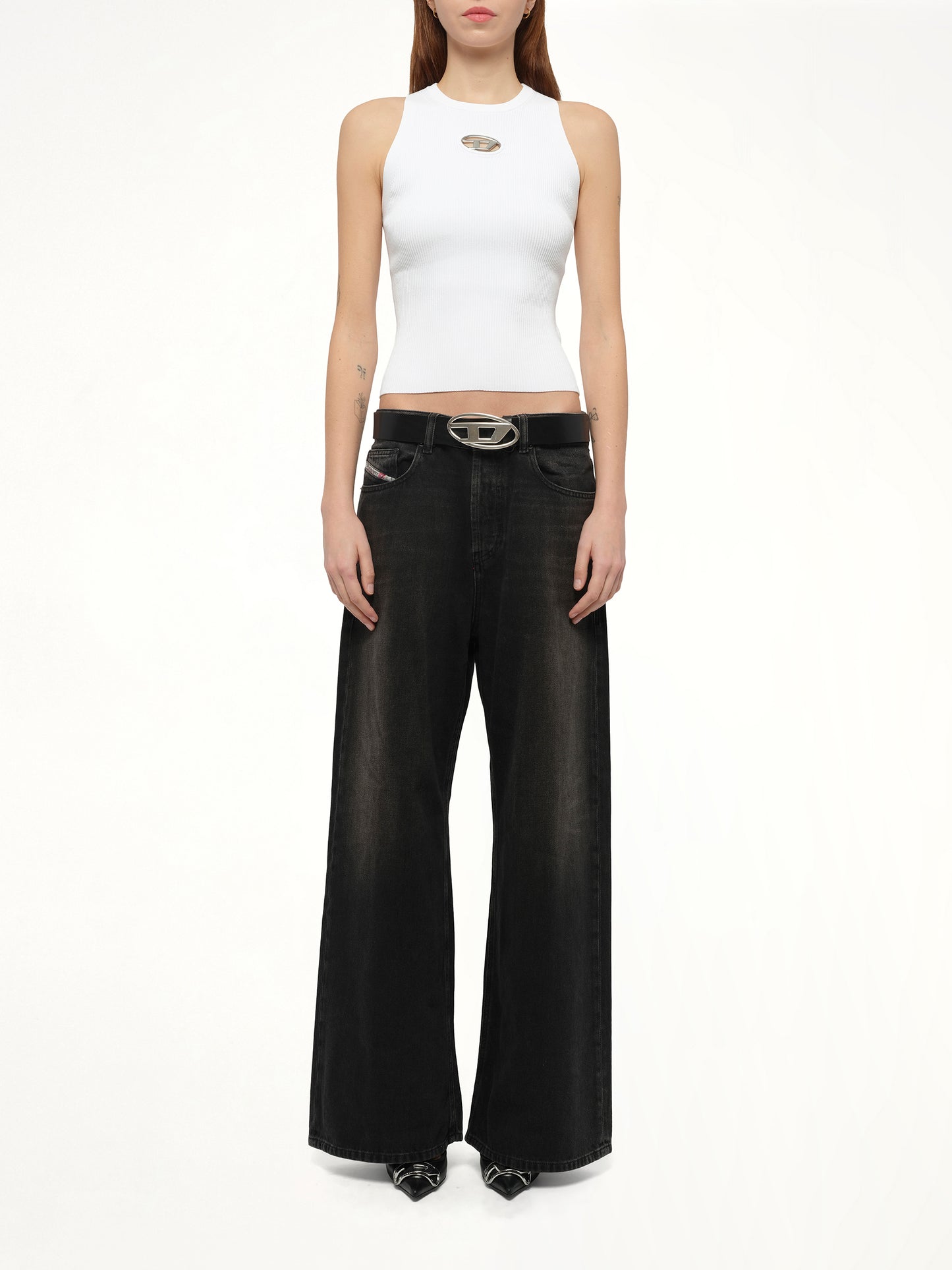 M-Caddix Top In White