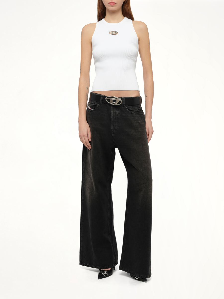 M-Caddix Top In White