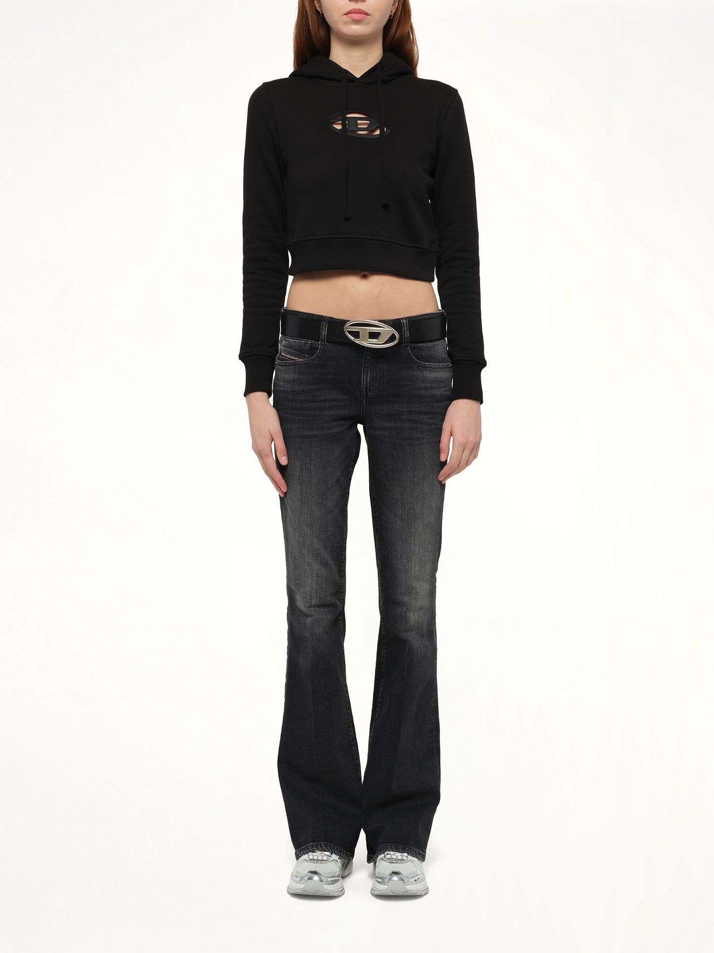 F-SLIMMY-HOOD-OD Hoodie in Black