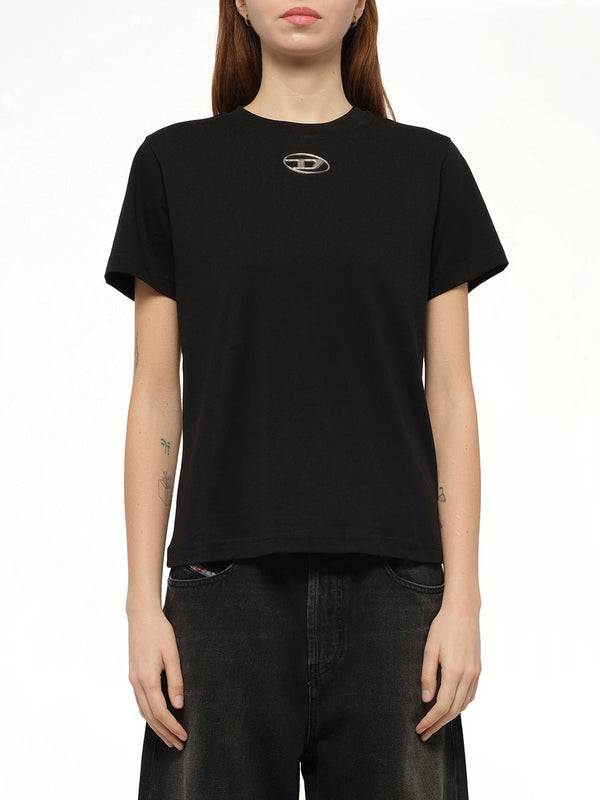 ブラックのT-Regs-OD-Q1 Tシャツ
