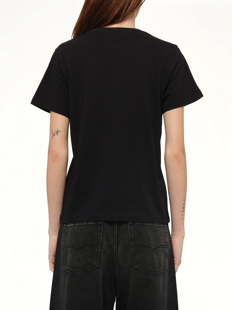 ブラックのT-Regs-OD Tシャツ