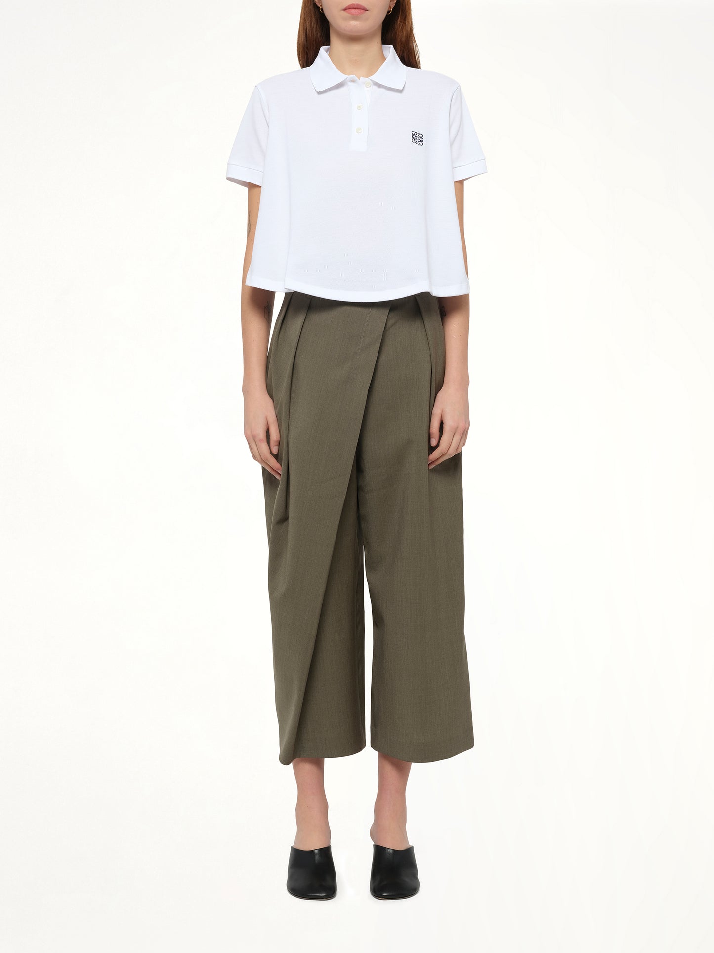 Trapeze Polo in White