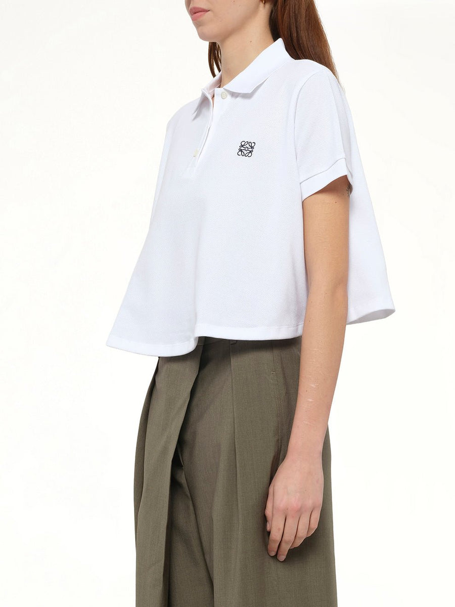 Trapeze Polo in White