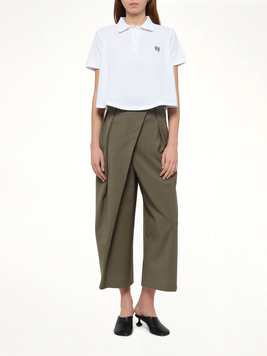 Trapeze Polo in White