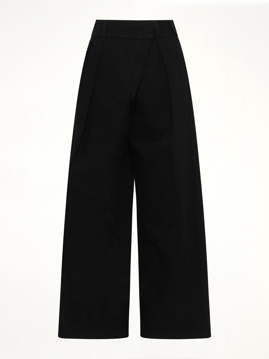Wrap Jeans AF in Black