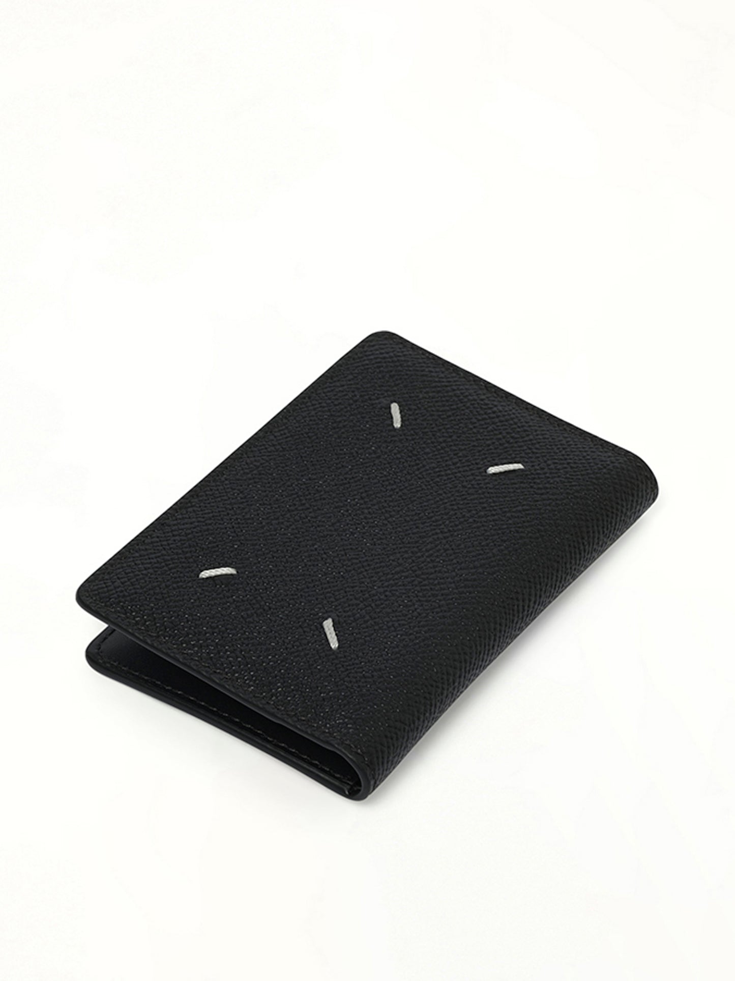 Logo Printed Card Holder in Black