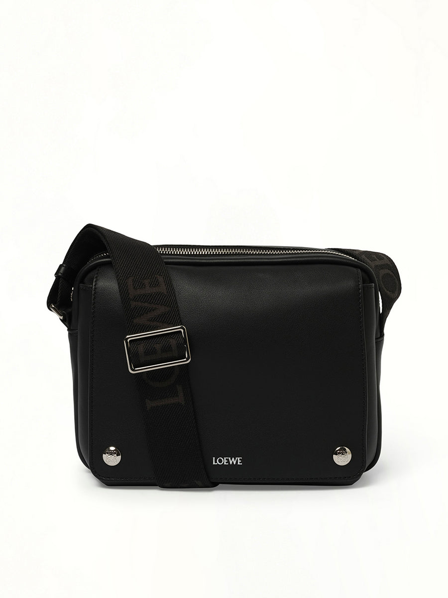 Pebble Messenger Medium in Black