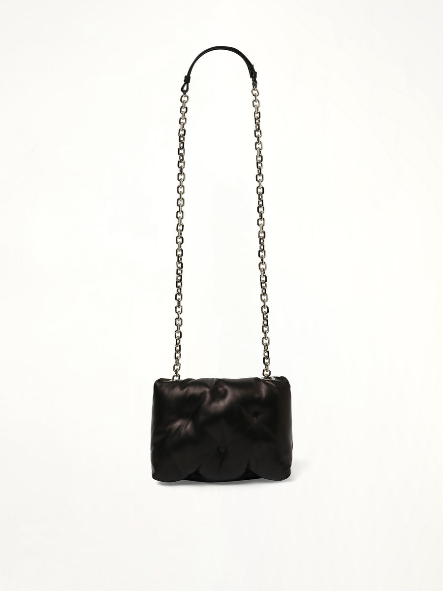 Small Glam Slam Flap Bag in Black