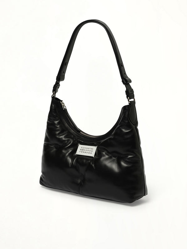 Small Glam Slam Hobo Bag in Black