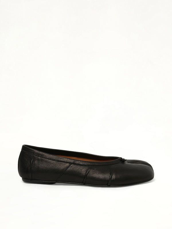New Tabi Ballerina in Black Side View | MAISON MARGIELA