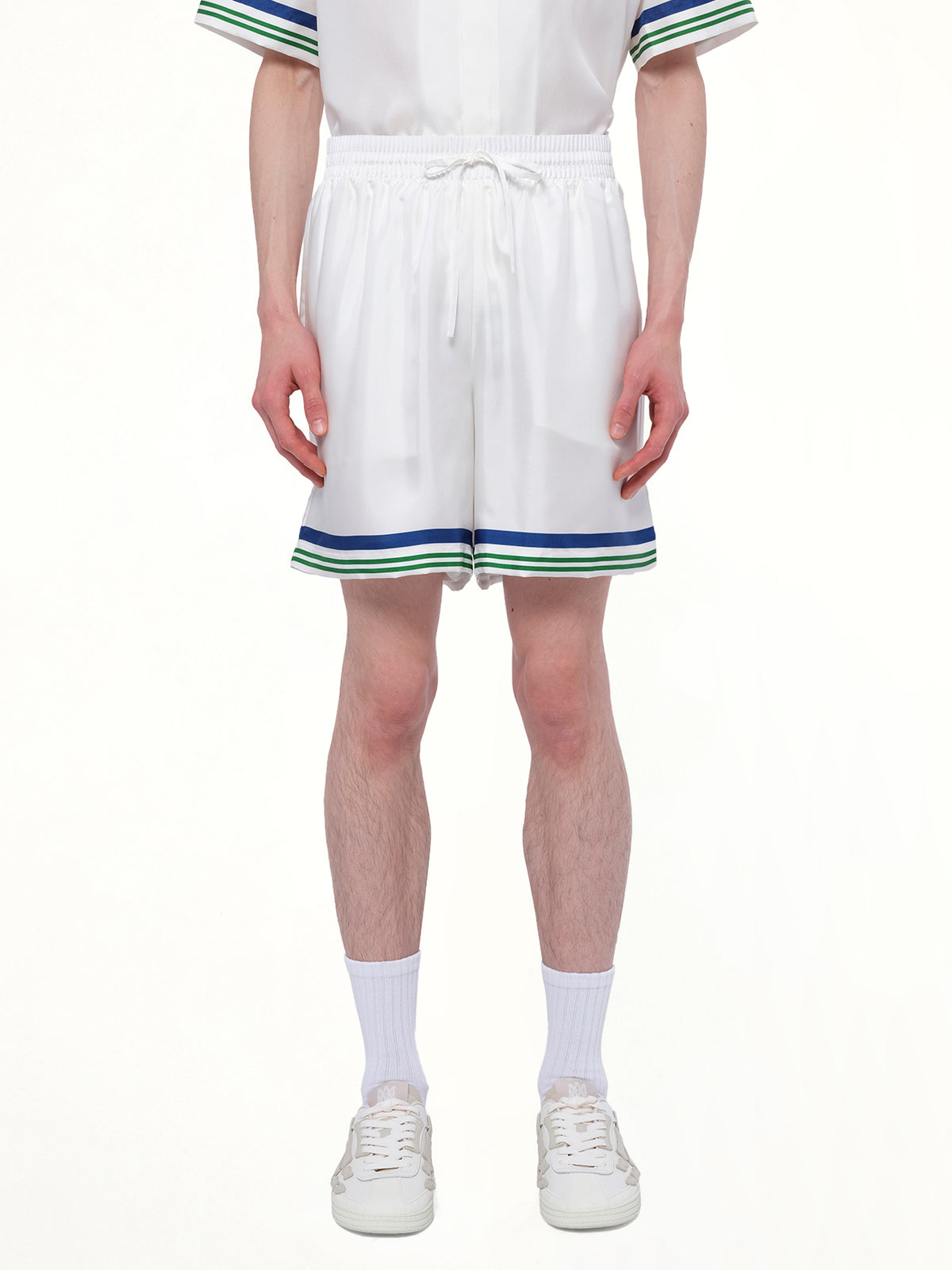 멀티컬러 카와이 테니스 보이 반바지