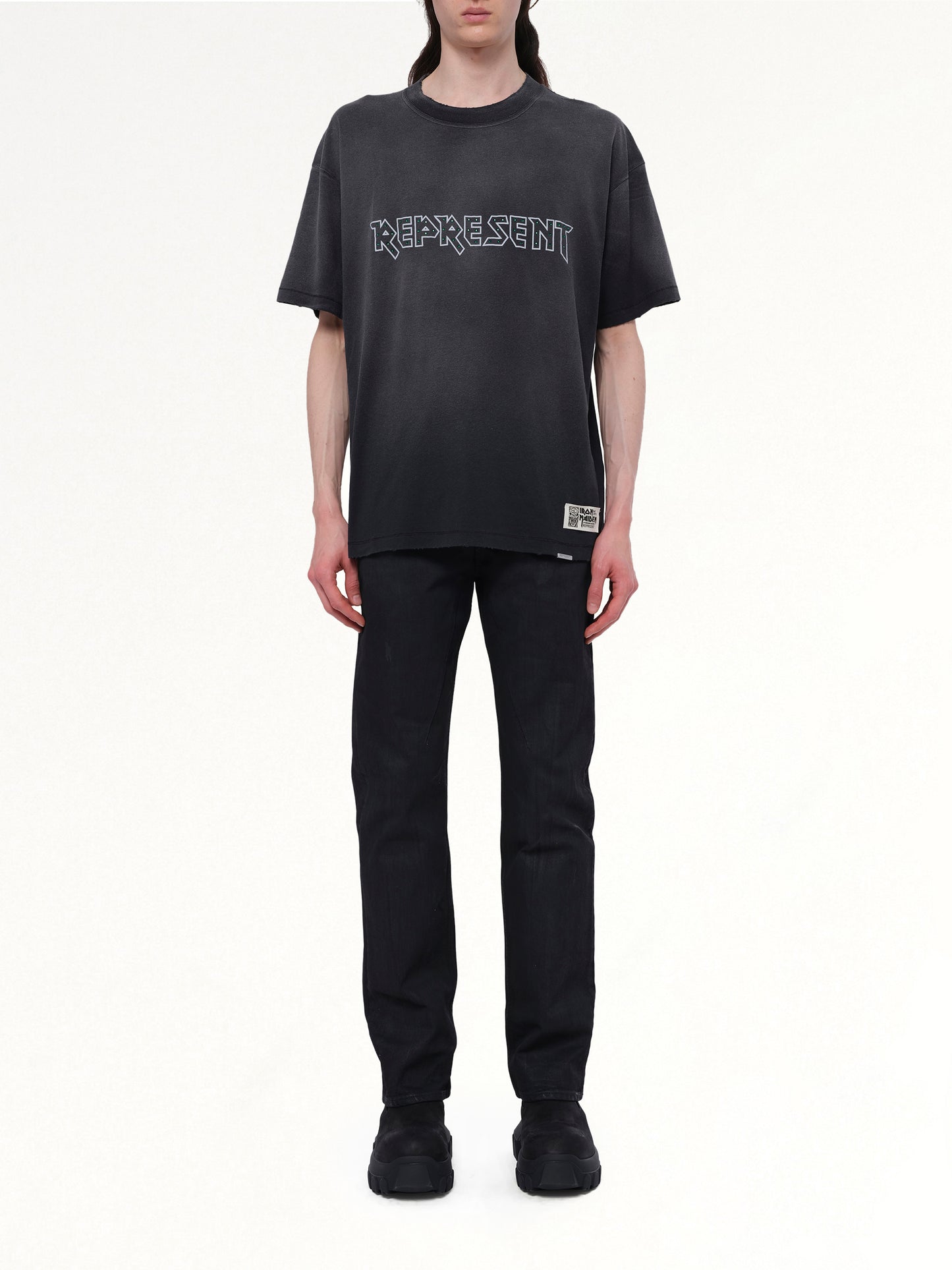 Iron Maiden Infinite Dreams T-Shirt in Aged Black