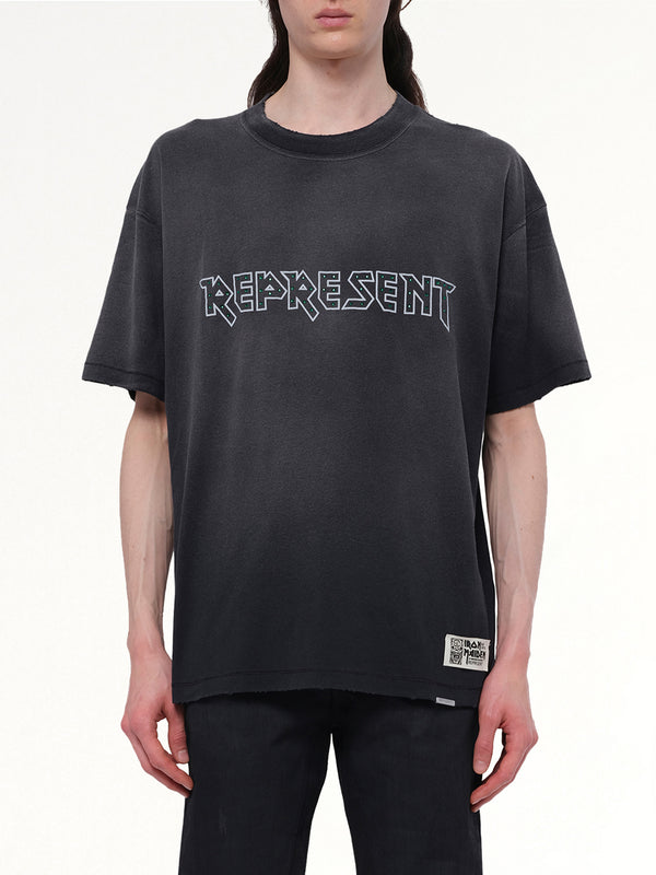 エイジドブラックのアイアンメイデン・インフィニットドリームスTシャツ
