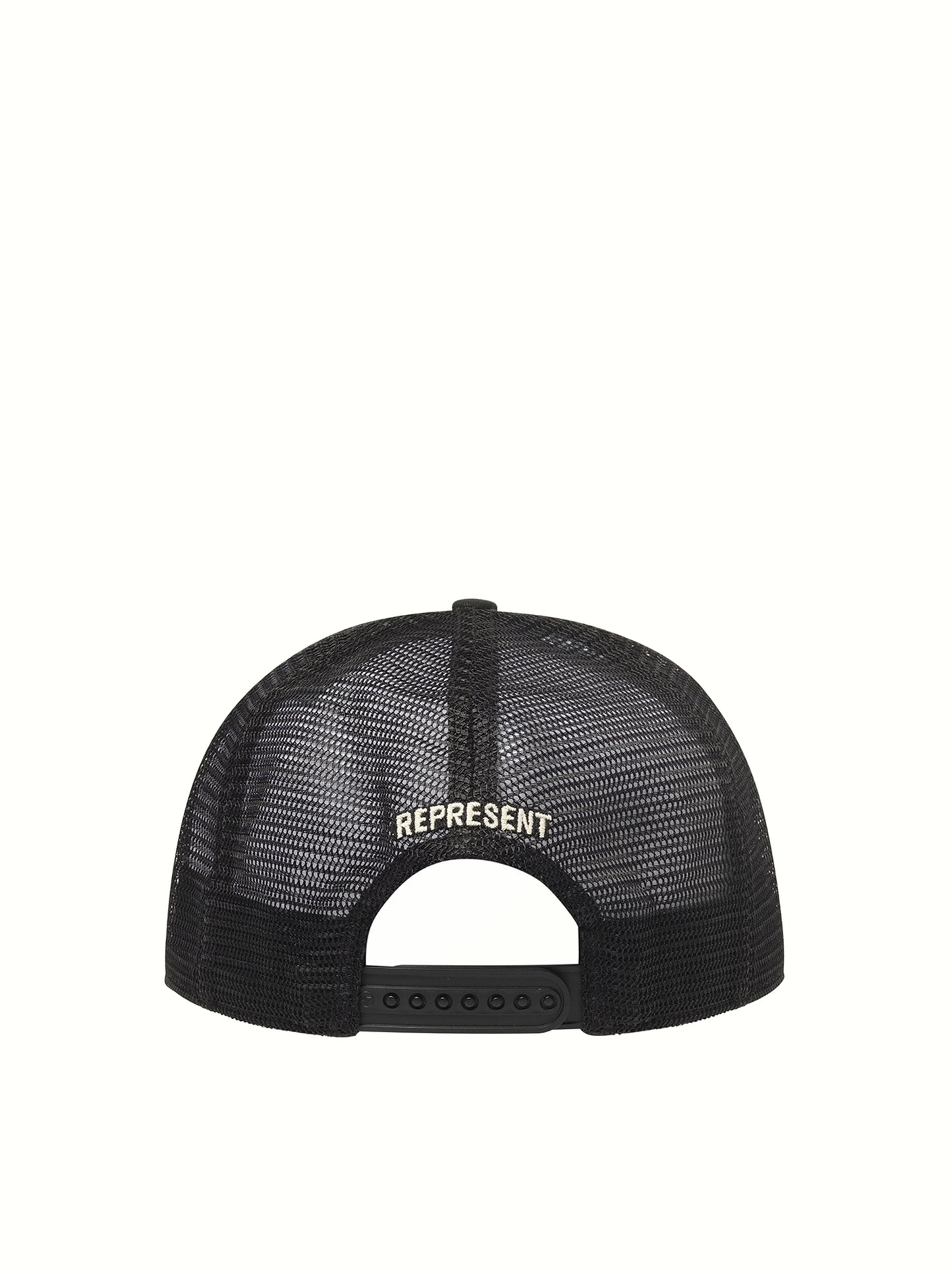 Iron Maiden Anniversary Trucker Cap in Washed Black