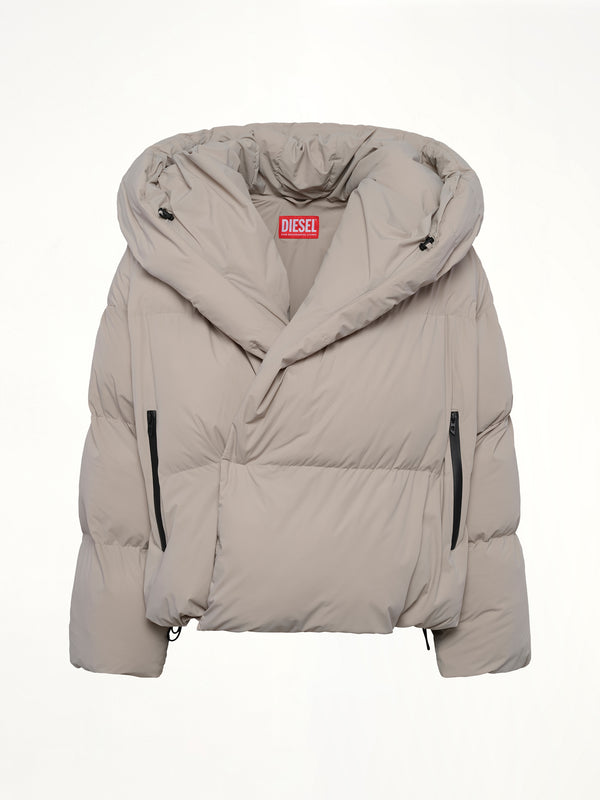 J-SCOTTS Padded Down Jacket in Beige