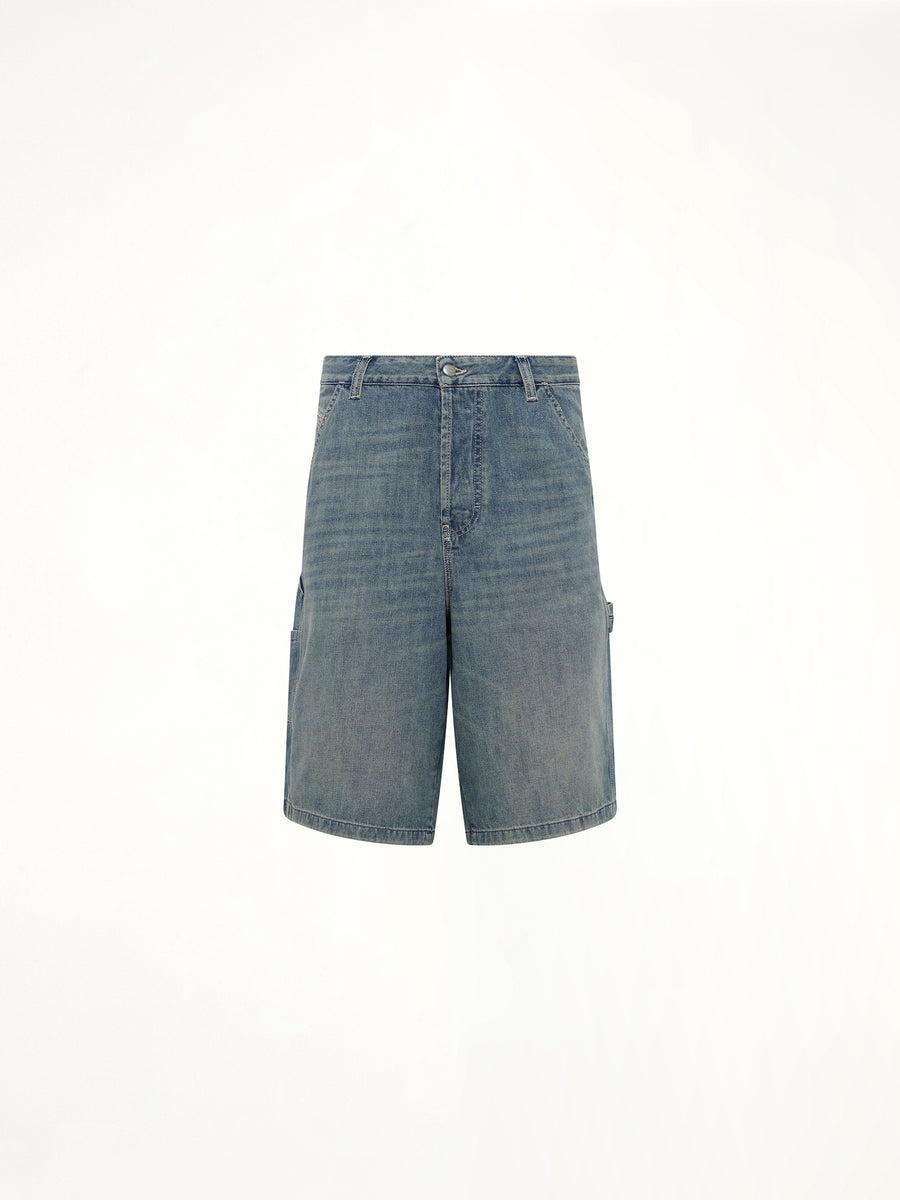 D-LIVERY-W-SHORT Denim Shorts in Light Blue