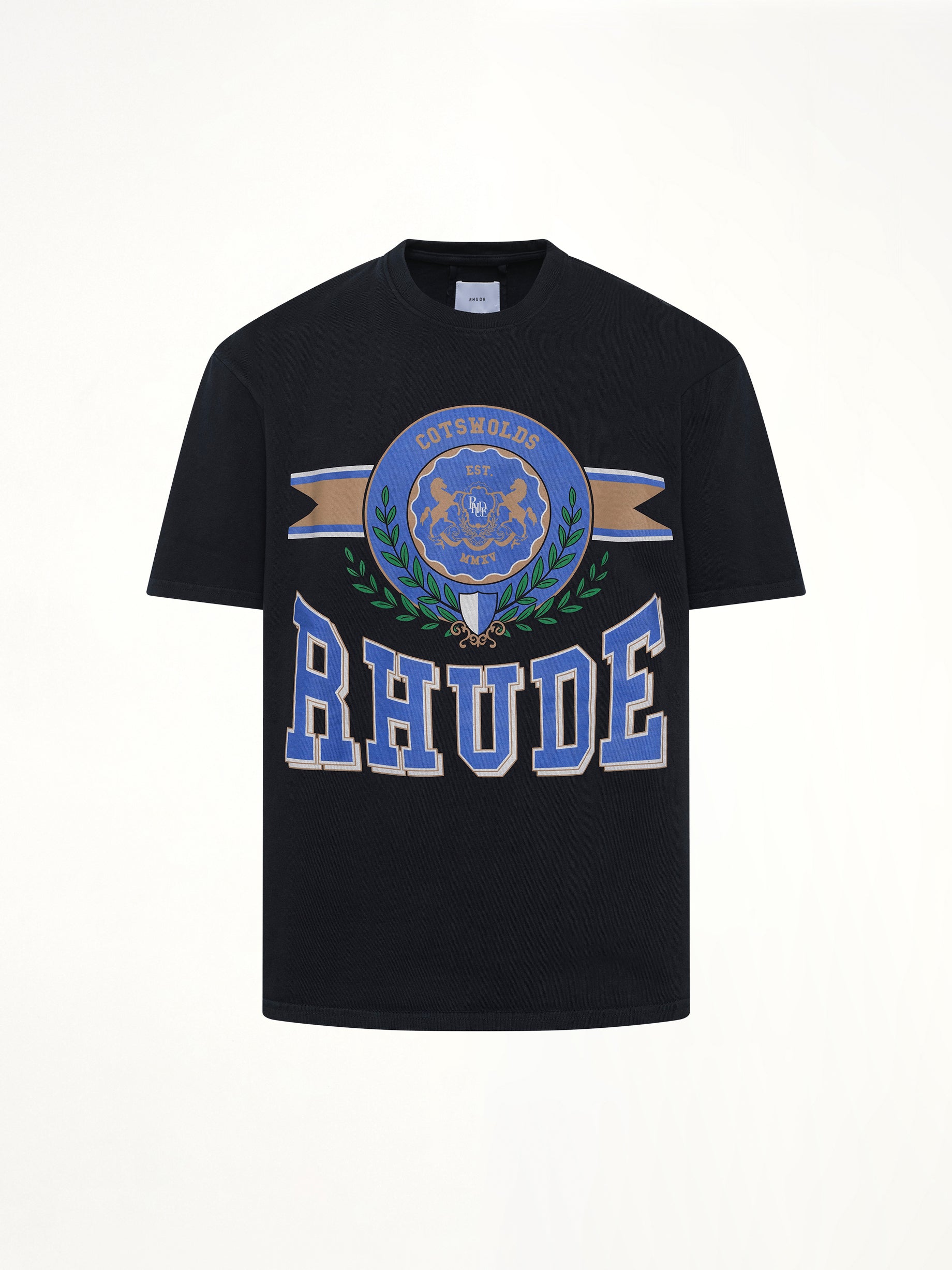 Cotswold Crest T-Shirt in Vintage Black