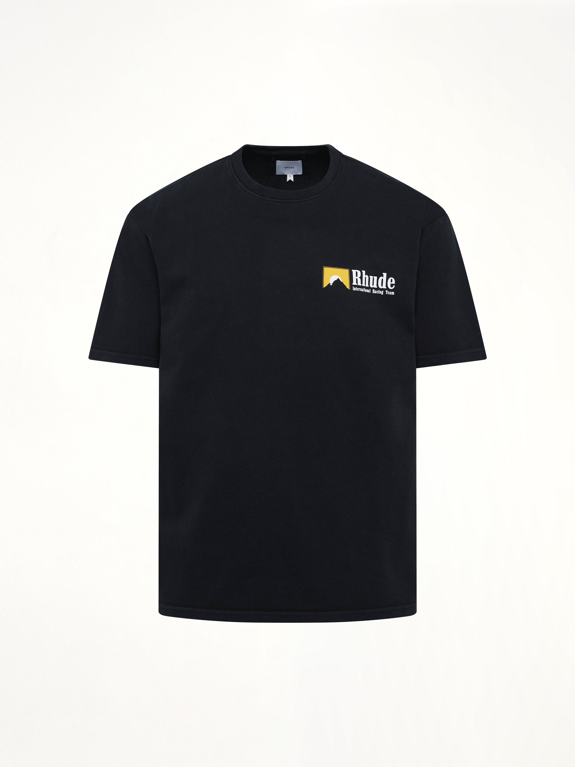 International Racing Logo T-Shirt in Vintage Black
