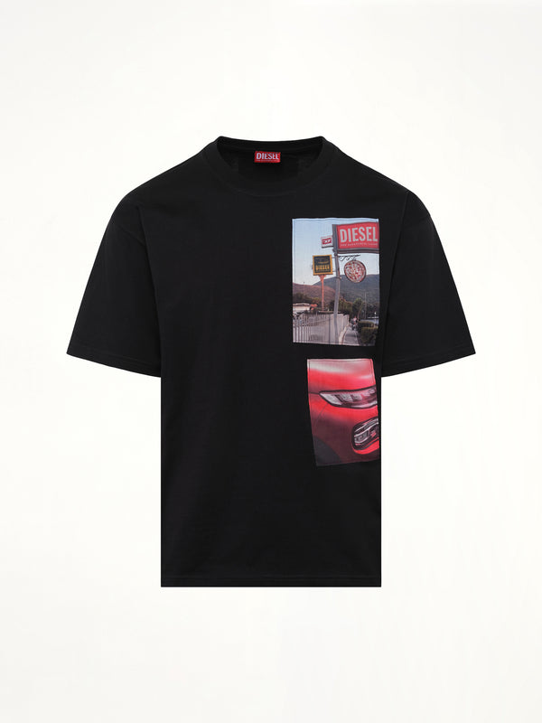 ブラックのT-BOXT-T3 Tシャツ