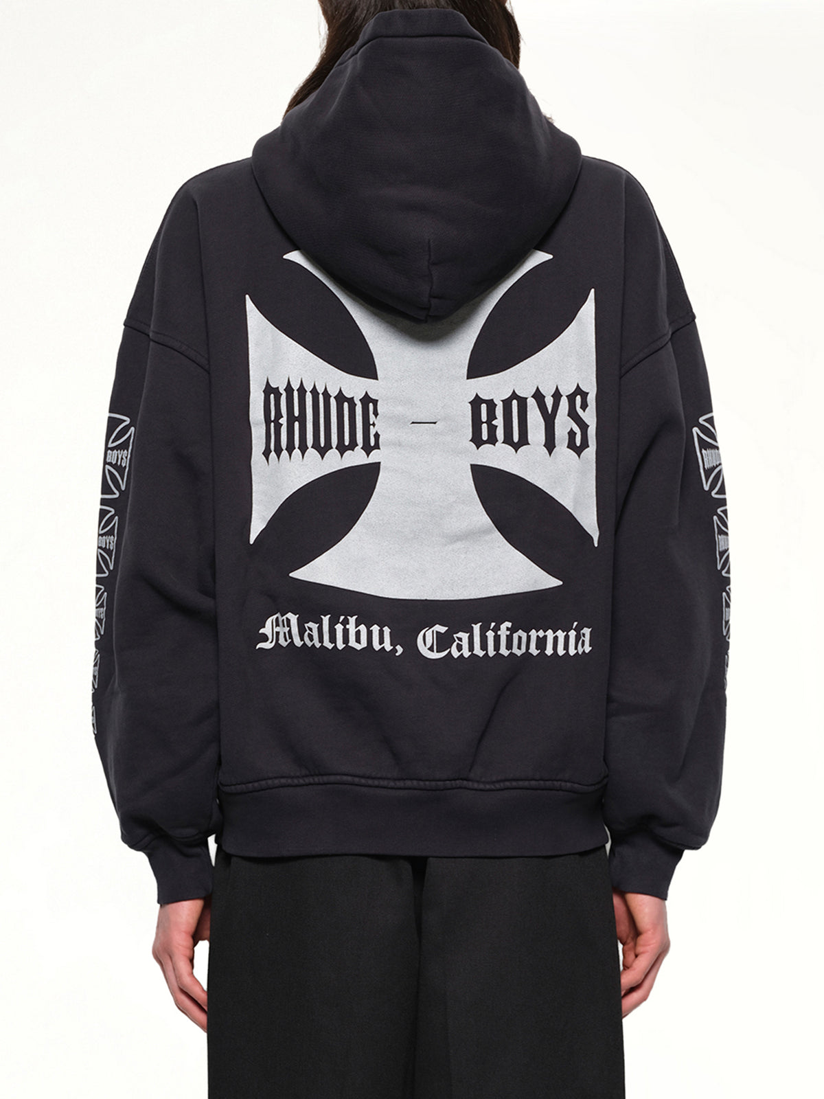 Rhude ボーイズ フーディ ヴィンテージ ブラック