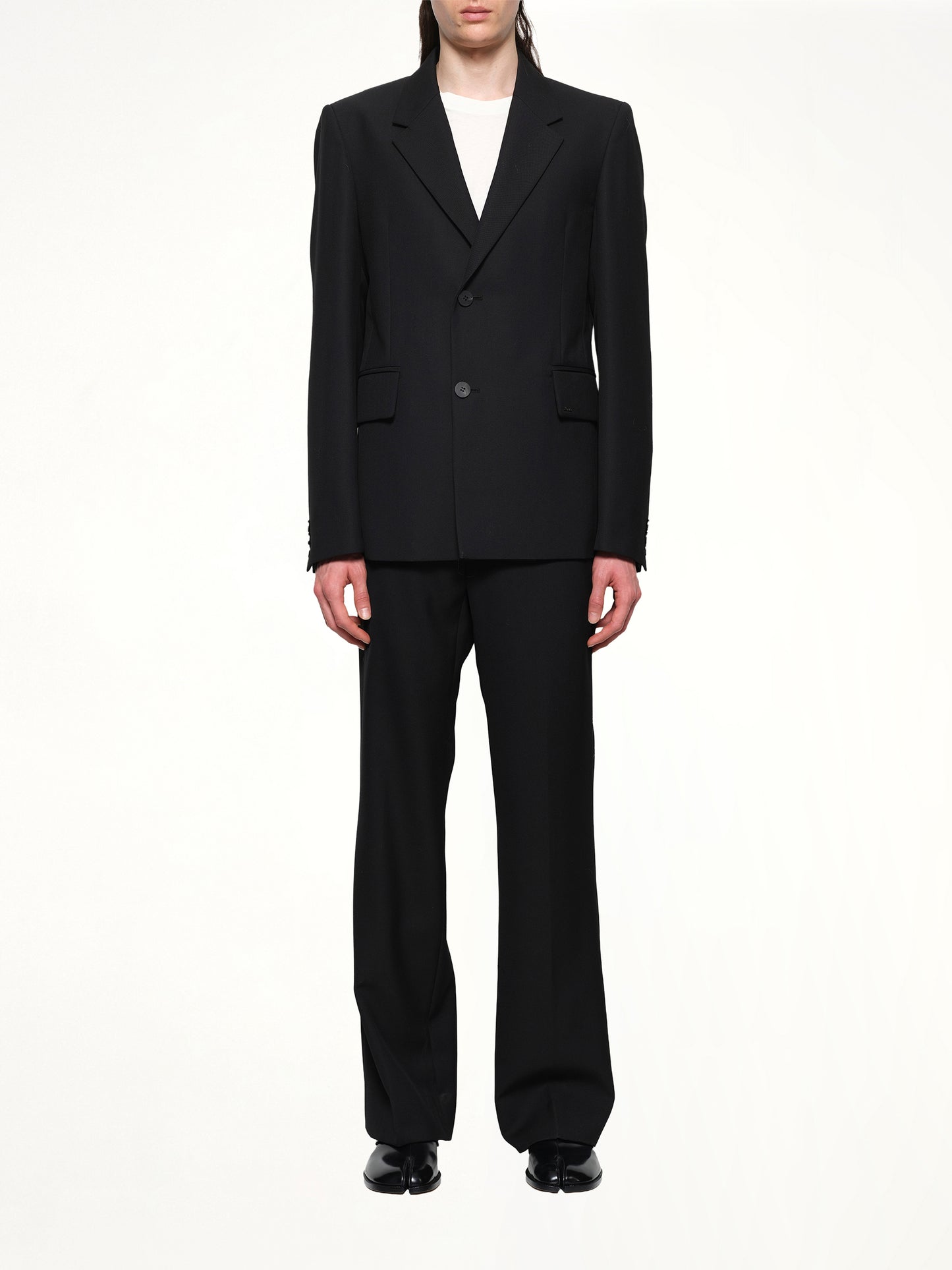 Single Breasted Blazer in Black