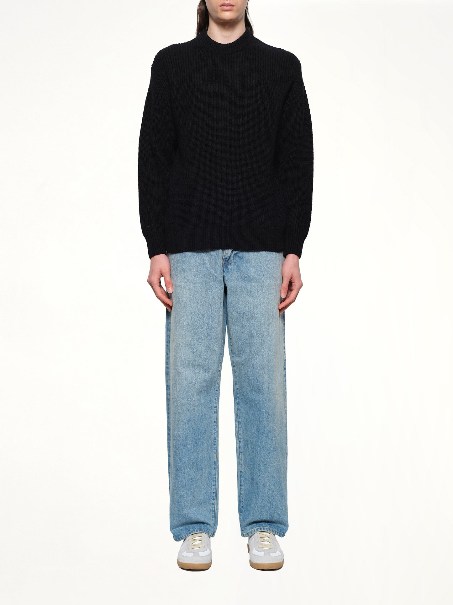 Baby Alpaca Knit in Black