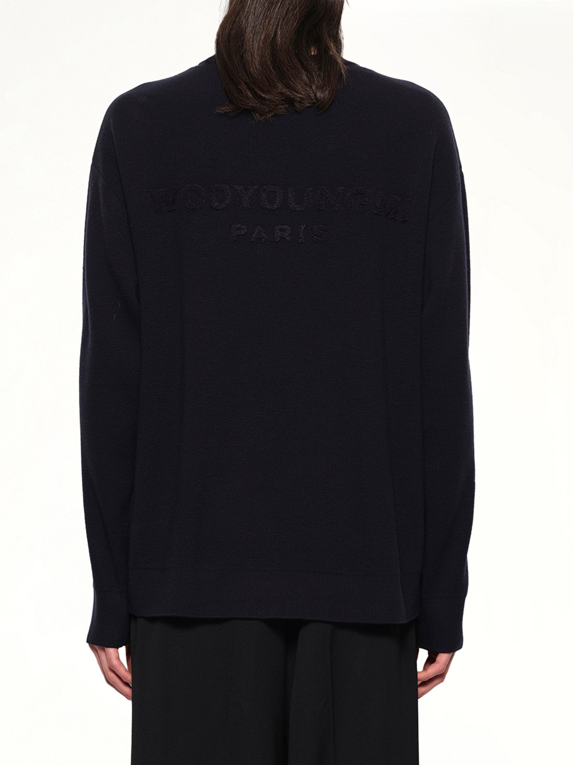 Knit Sweater in Navy