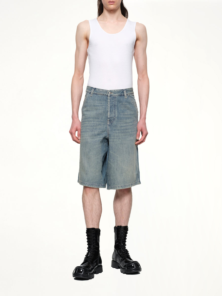 D-LIVERY-W-SHORT Denim Shorts in Light Blue