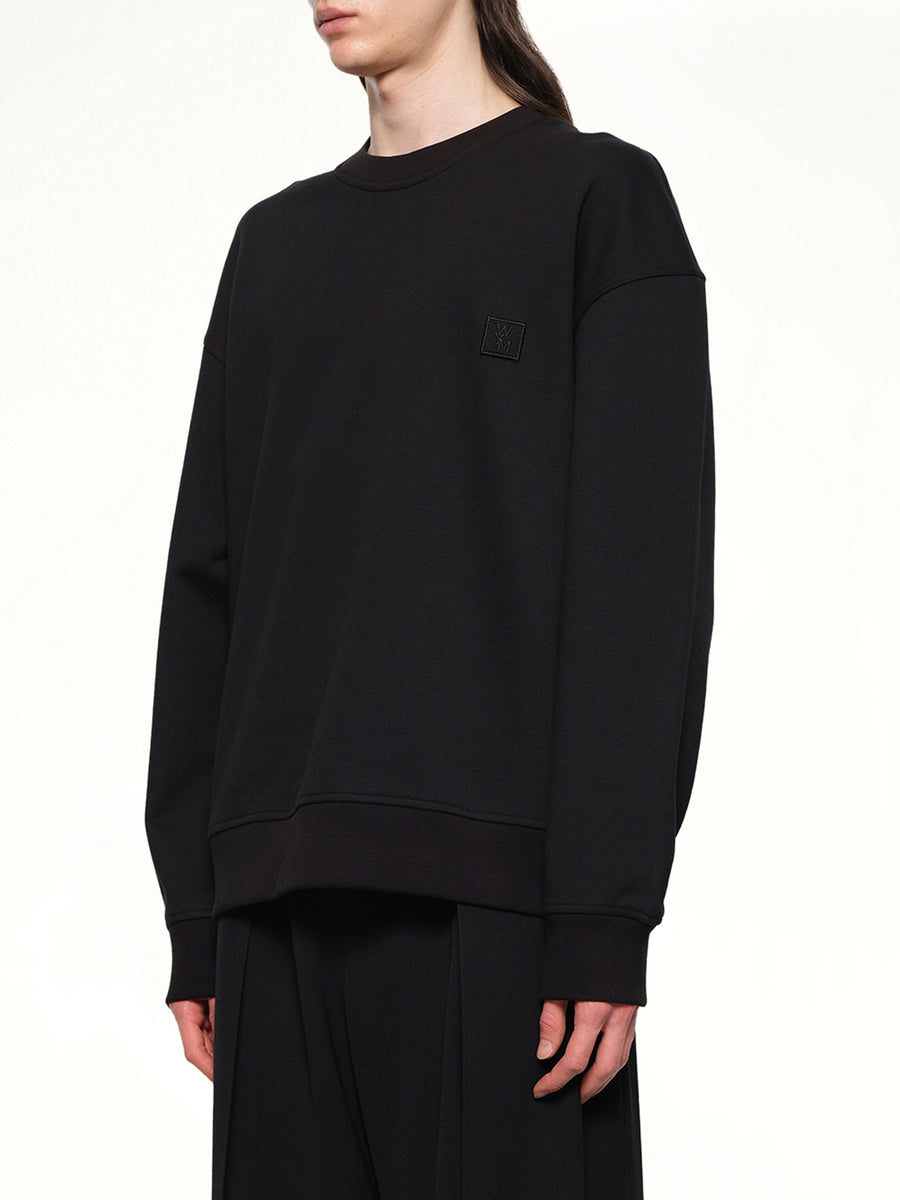 City Graphic Sweatshirt in Black