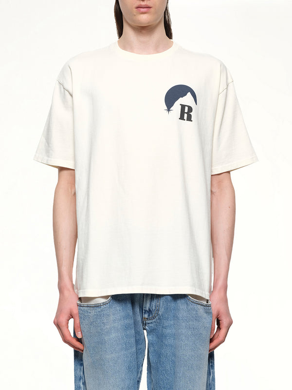 Rhude 月光复古白 T 恤