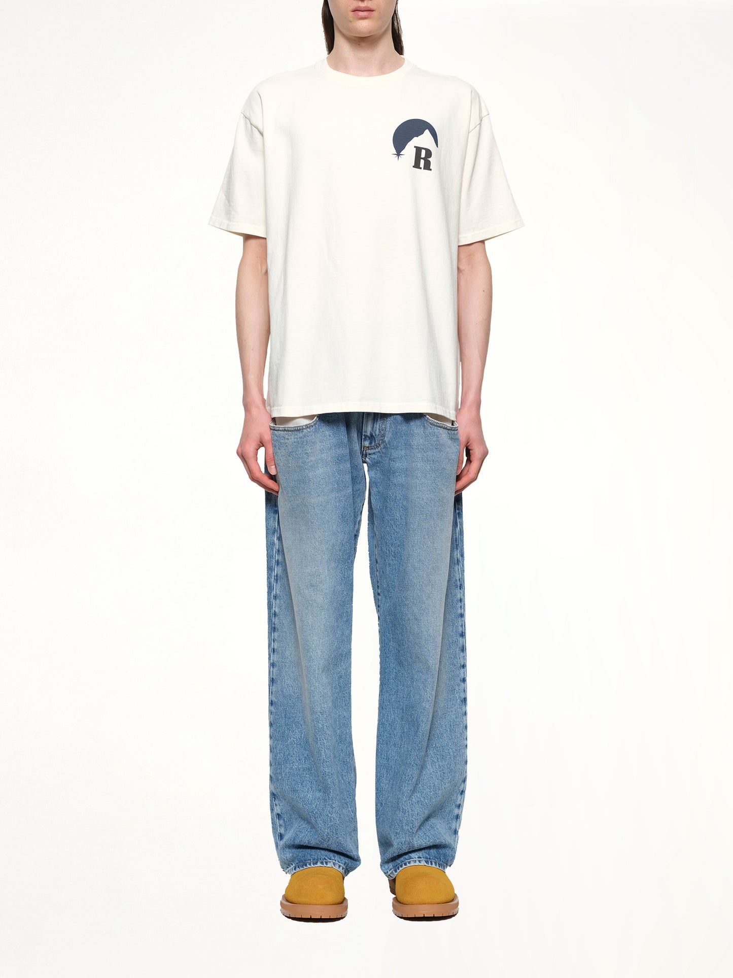 Rhude Moonlight T-Shirt in Vintage White
