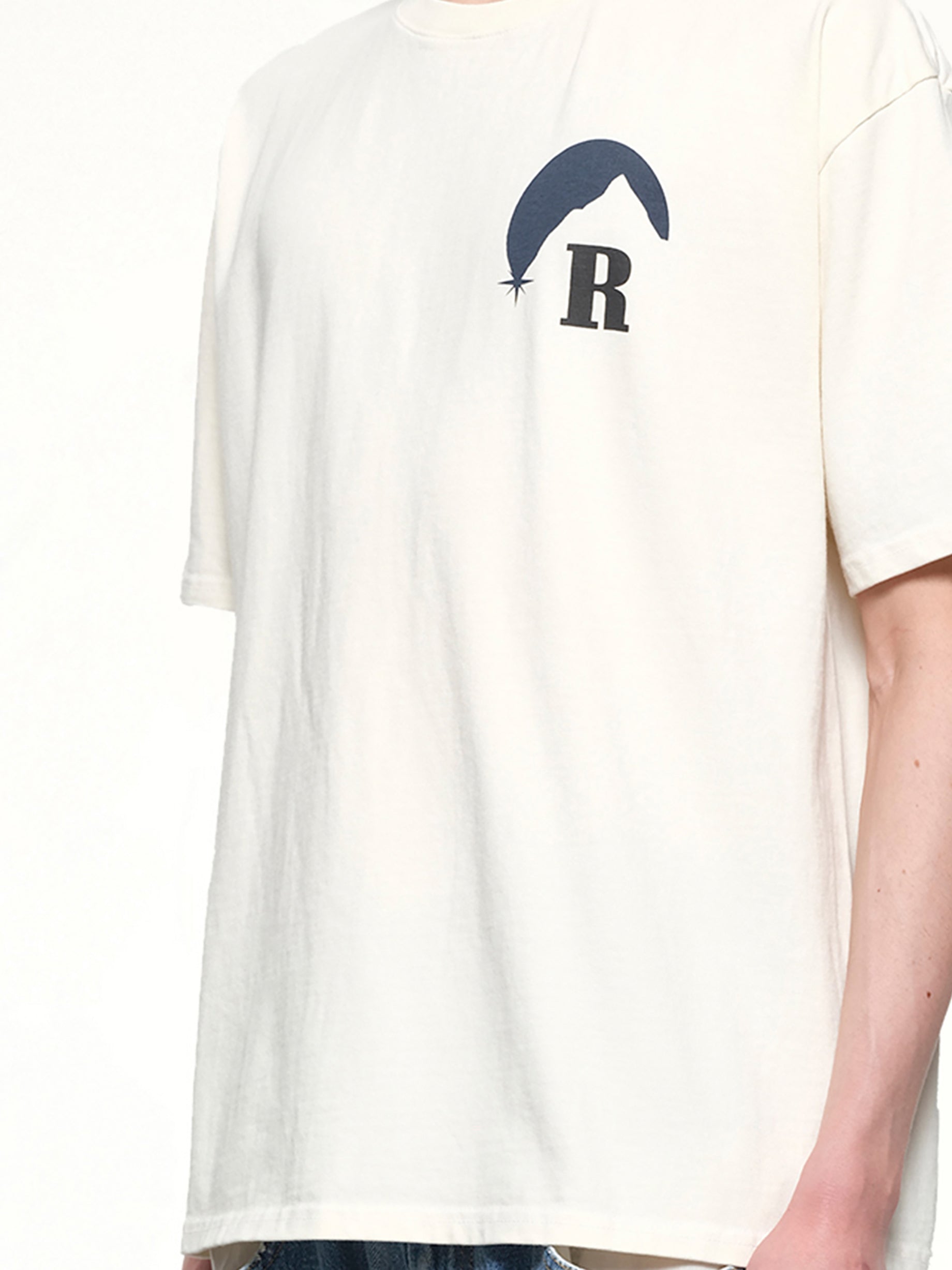 Rhude Moonlight T-Shirt in Vintage White