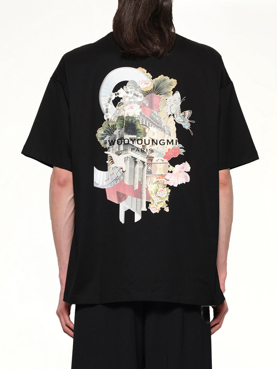 City Graphic T-Shirt in Black