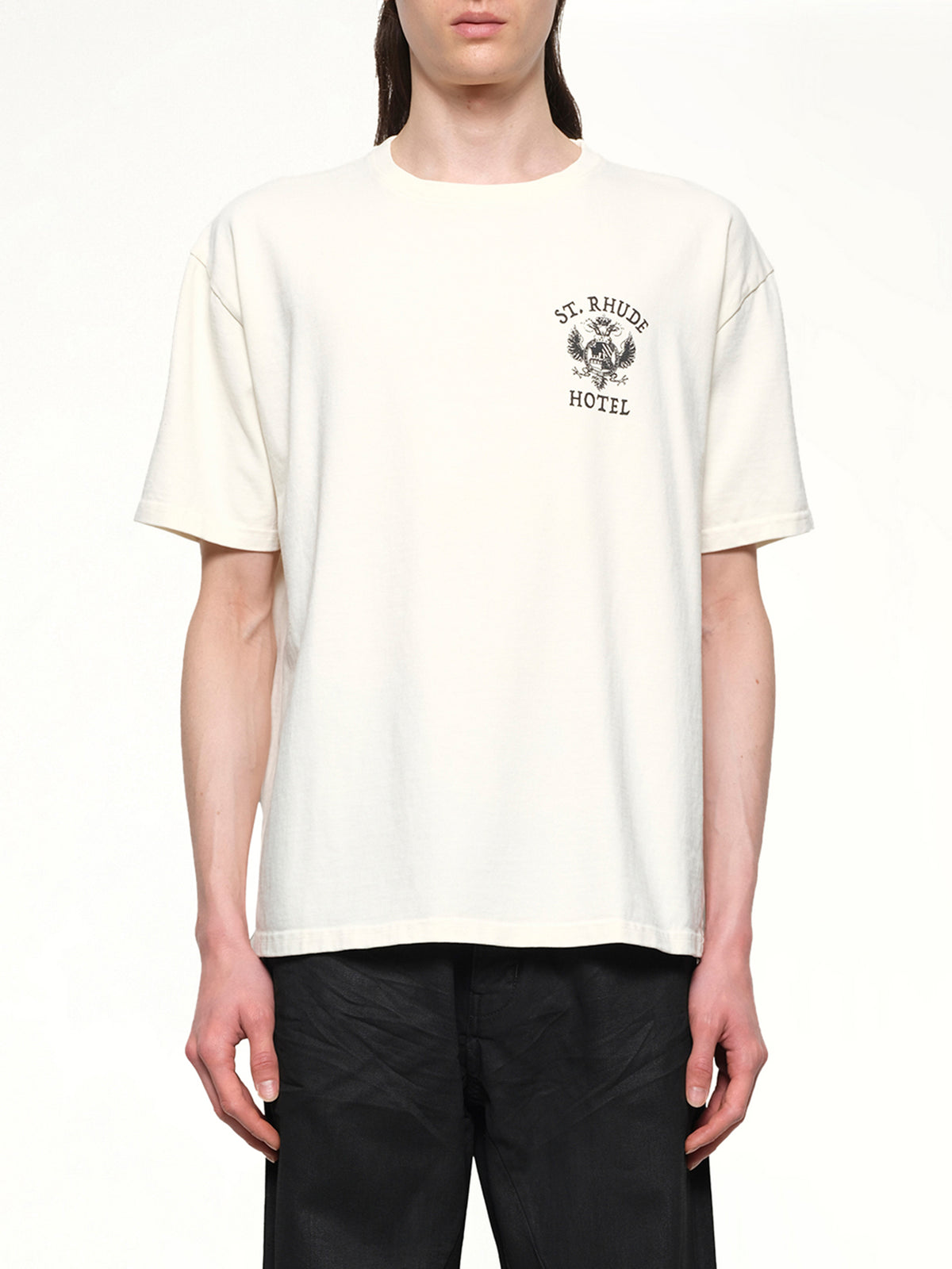 St. Rhude Seal T-Shirt in Vintage White
