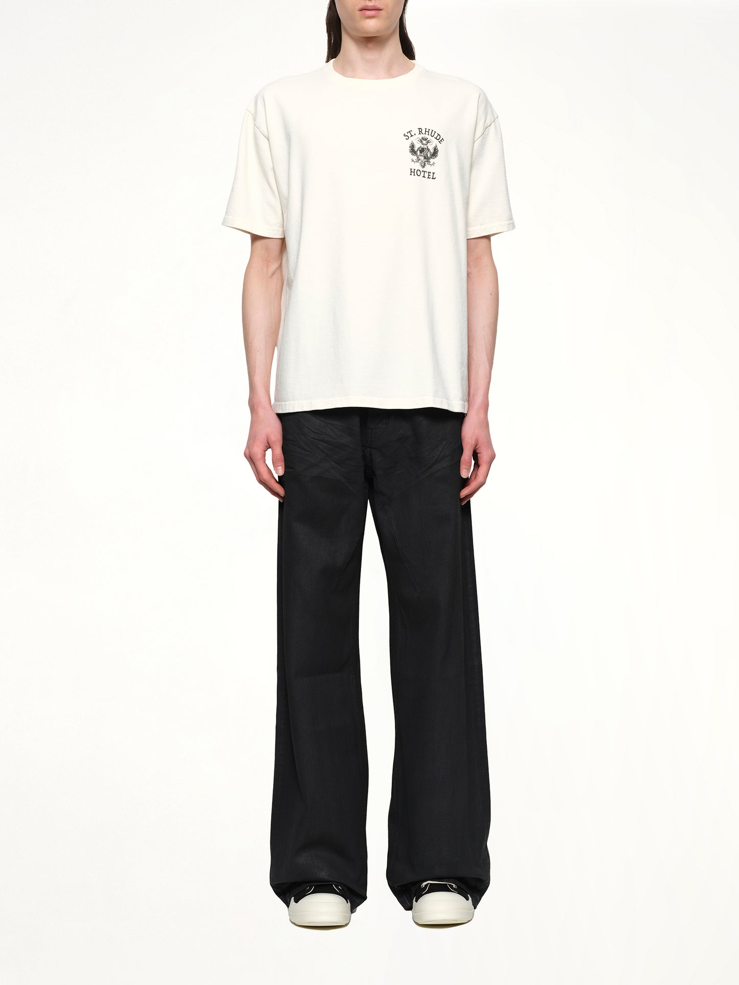 St. Rhude Seal T-Shirt in Vintage White