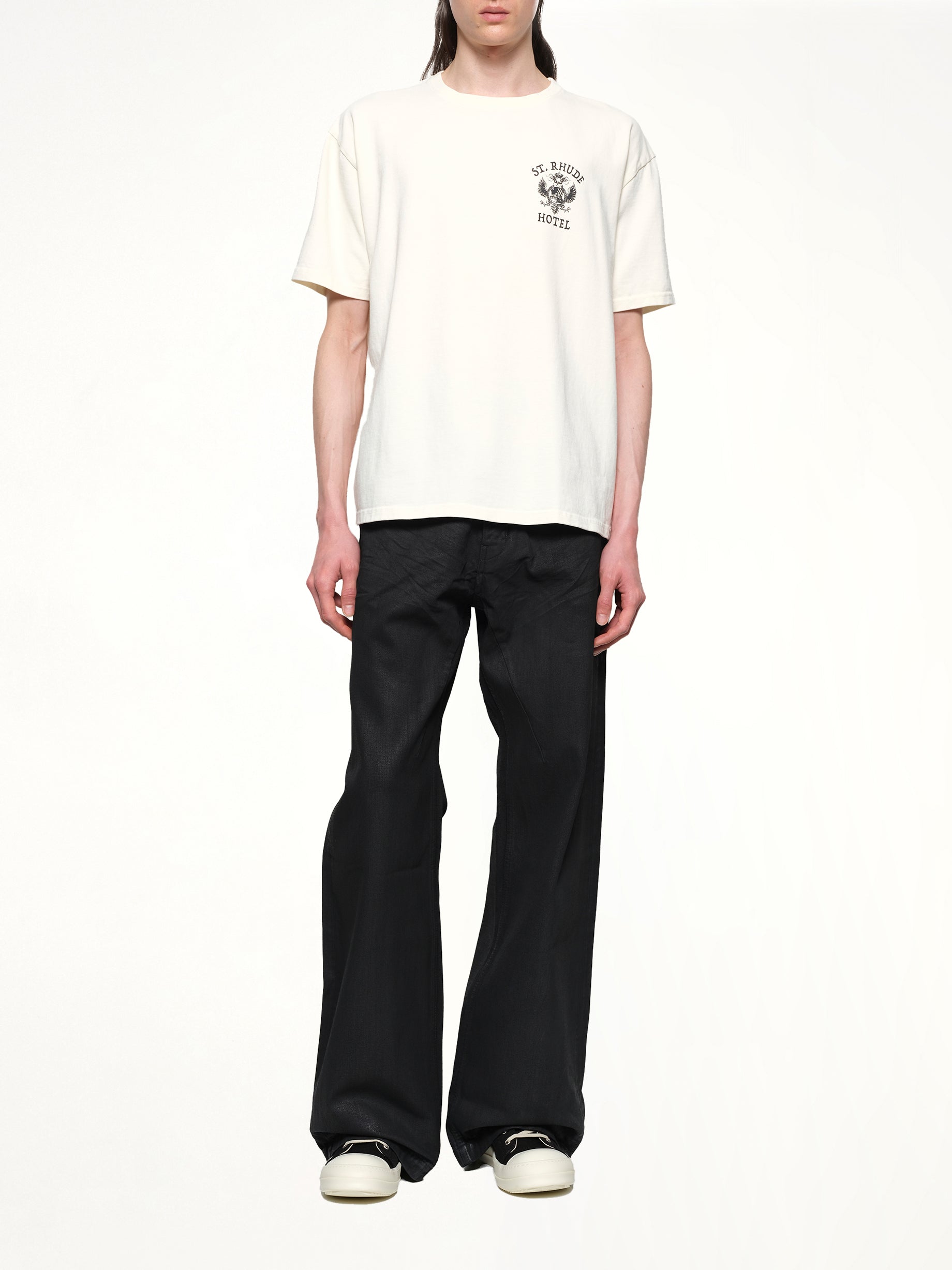 St. Rhude Seal T-Shirt in Vintage White