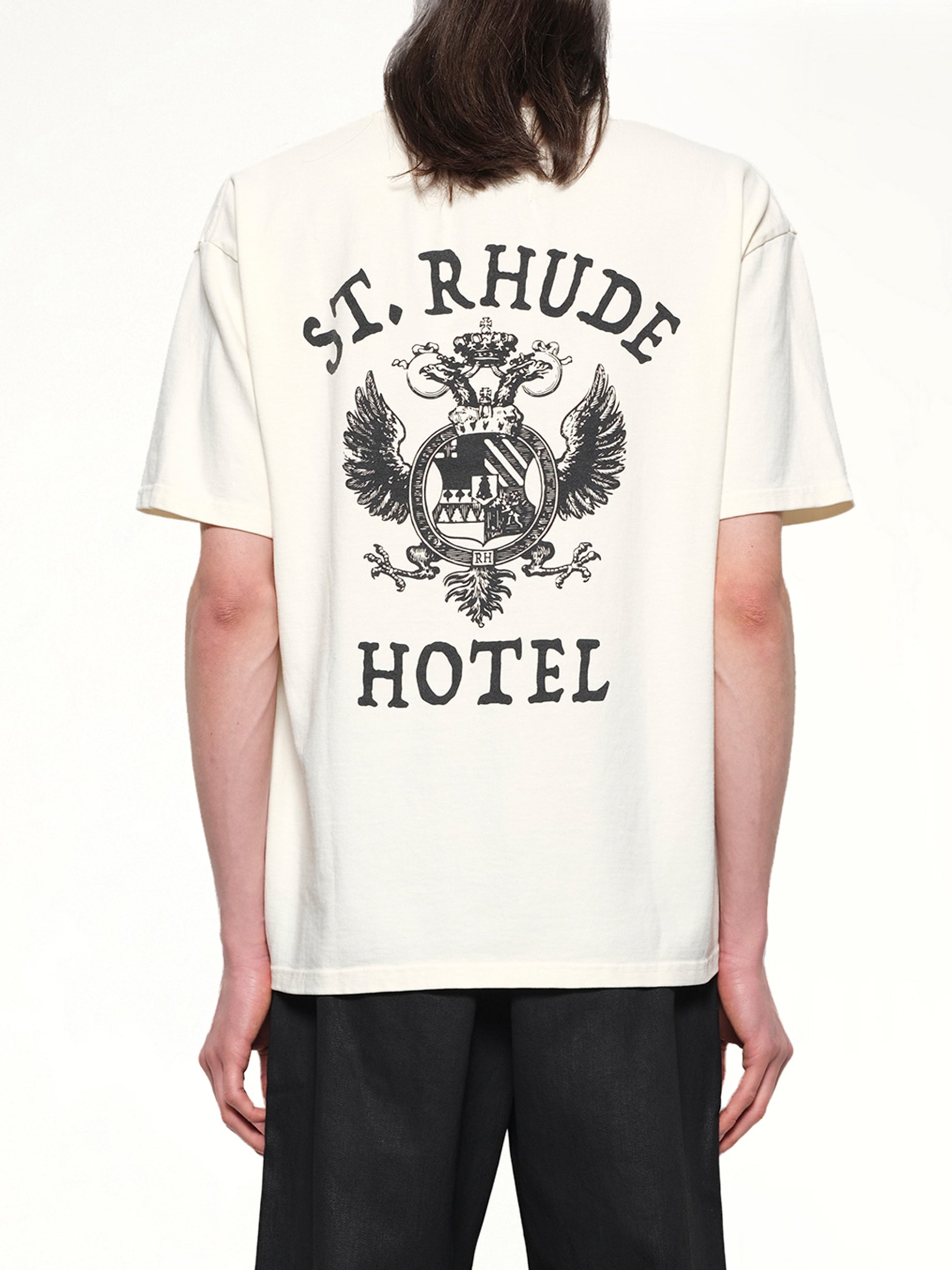 St. Rhude Seal T-Shirt in Vintage White