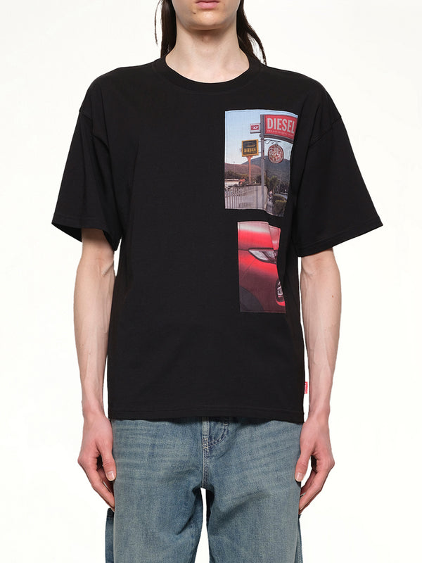 ブラックのT-BOXT-T3 Tシャツ