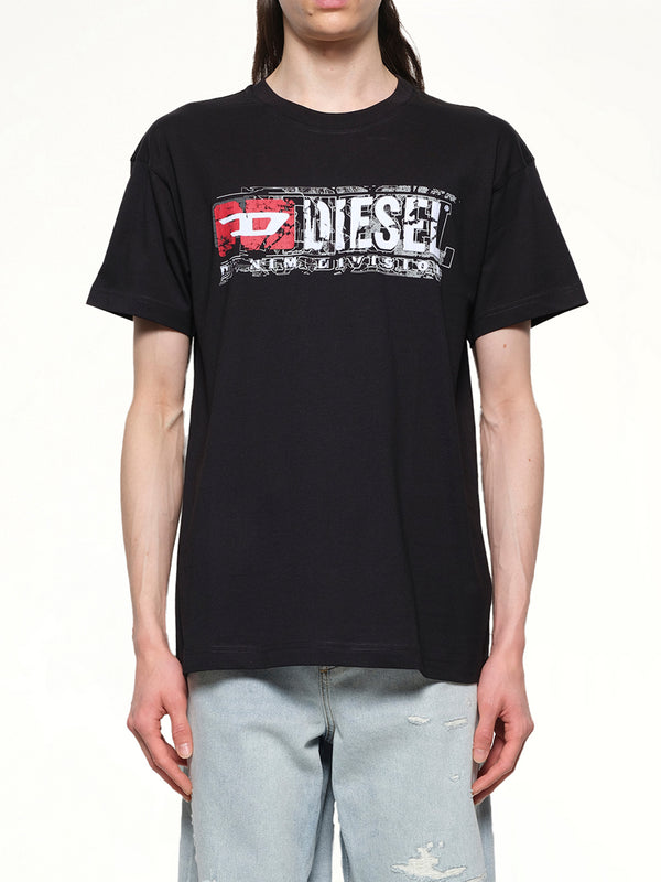 ブラックのT-NORM-T6 Tシャツ