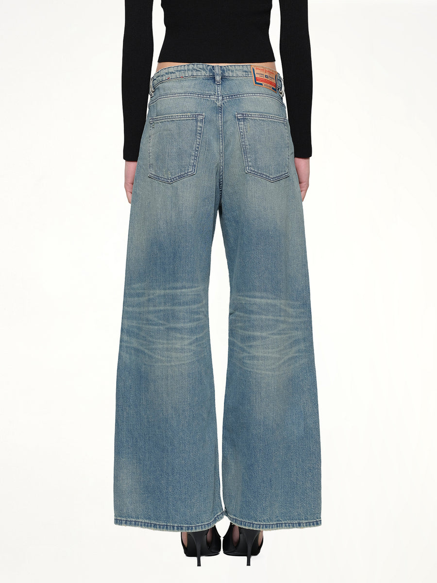 1996 D-SIRE Wide Jeans in Light Blue