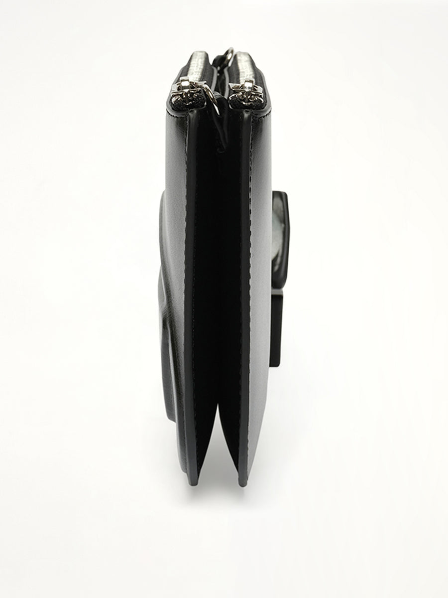 1DR TWIN Shoulder Bag in Black