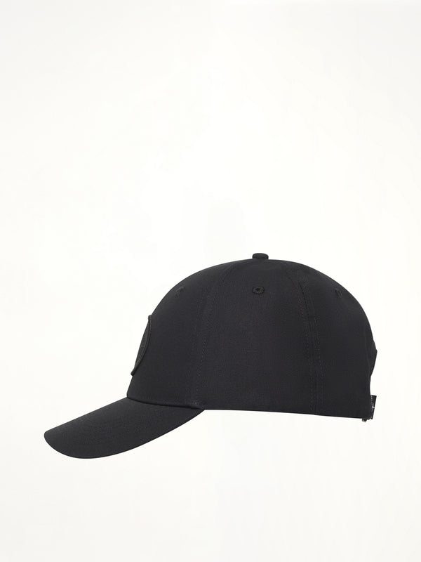 910001 Cotton Baseball Cap in Black