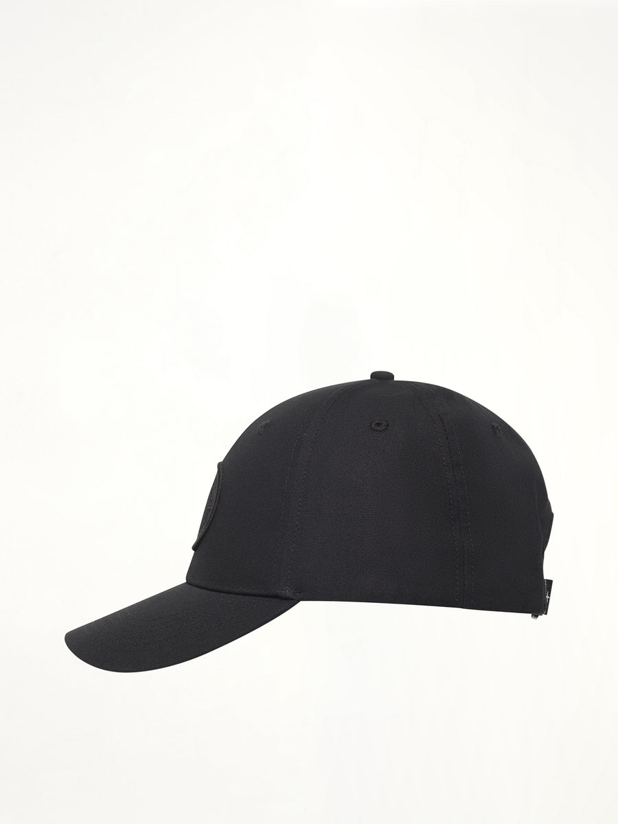910001 Cotton Baseball Cap in Black
