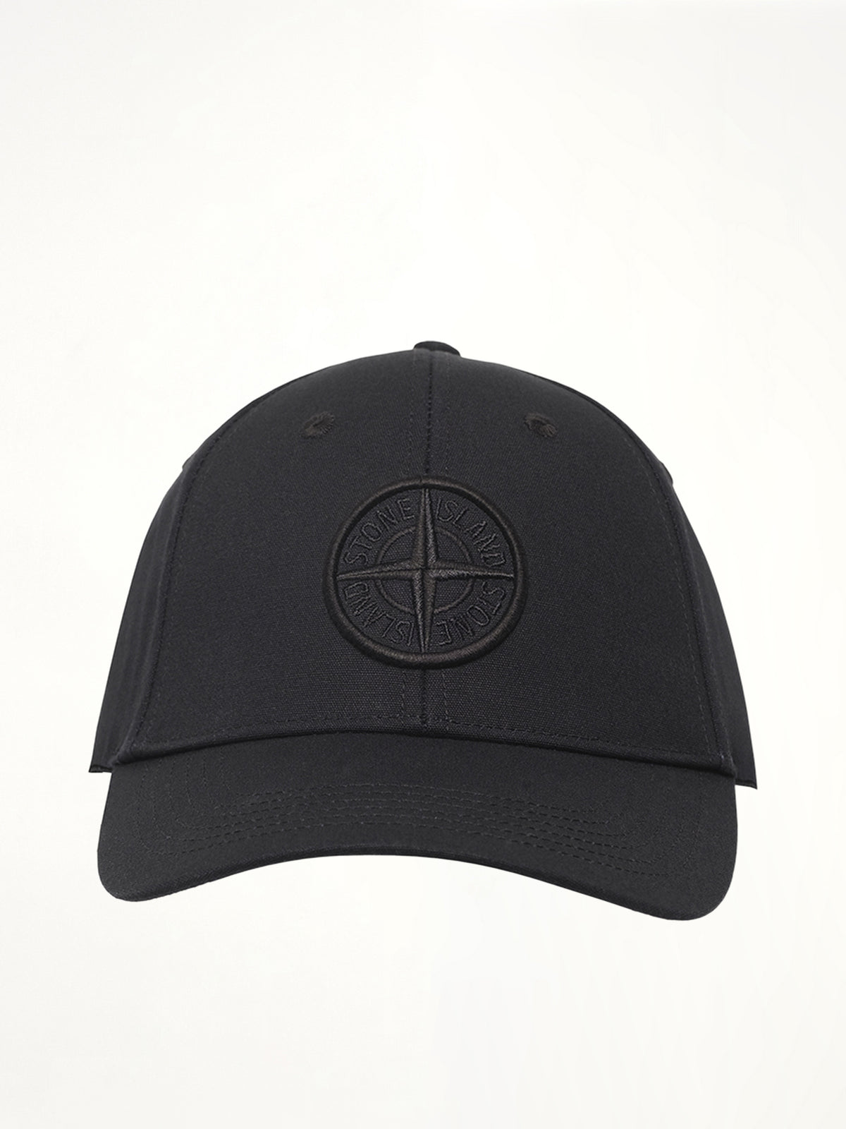 910001 Cotton Baseball Cap in Black