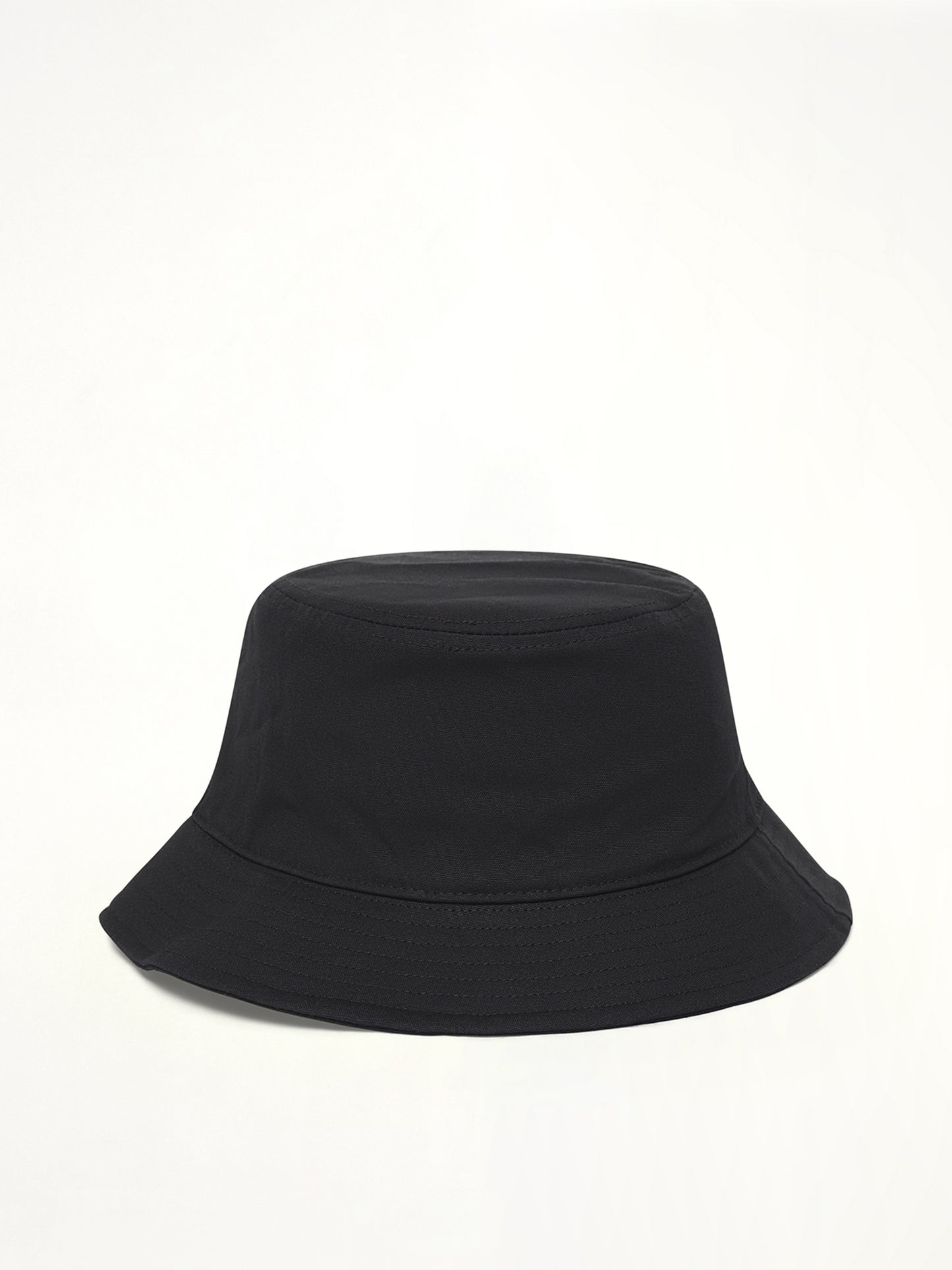 910001 Cotton Bucket Hat in Black