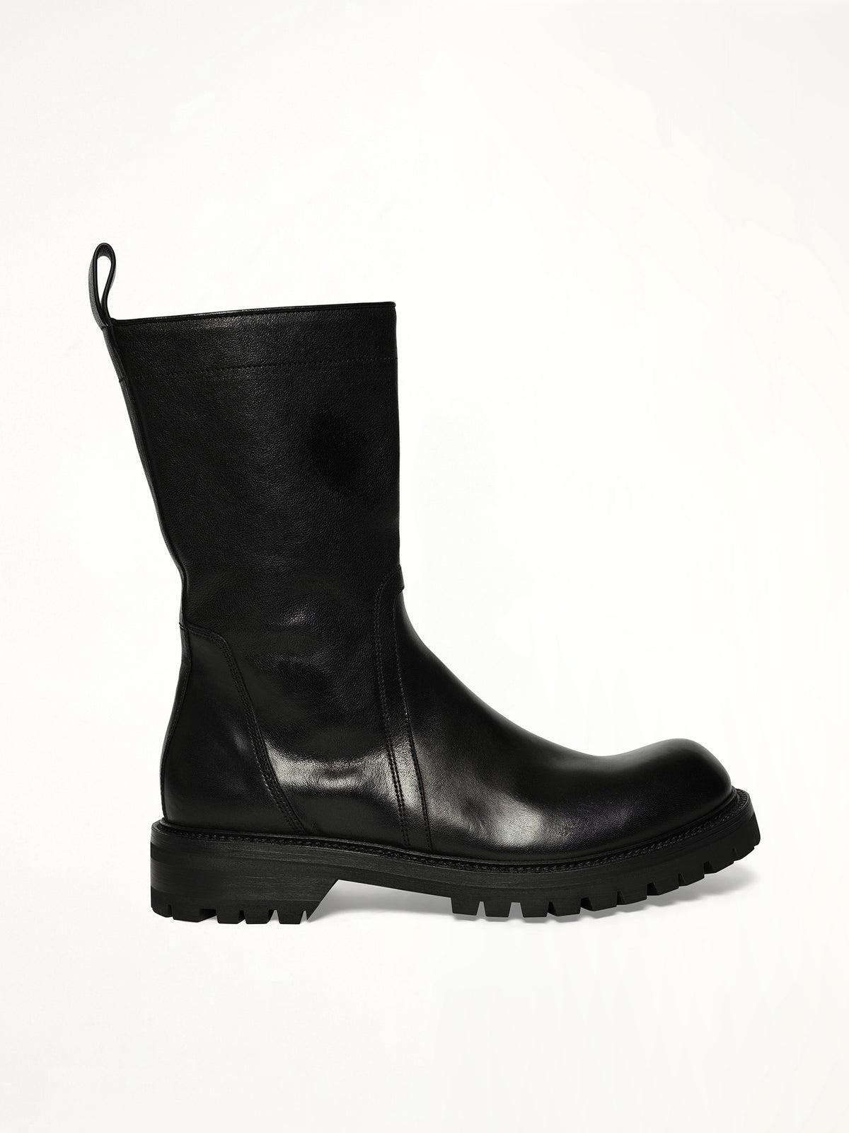 Army Creeper in Black Side View | RICK OWENS