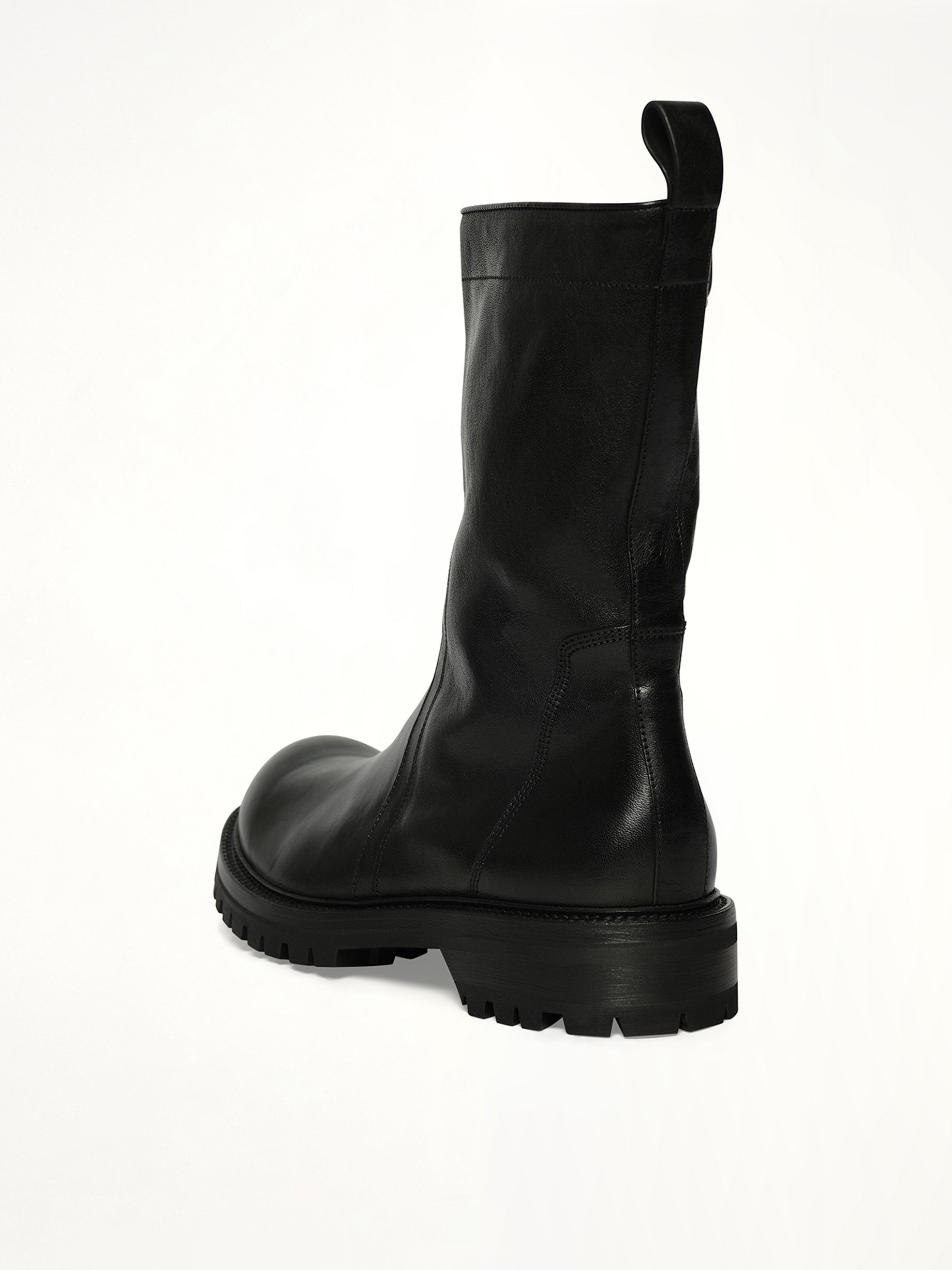 Army Creeper in Black Back View | RICK OWENS
