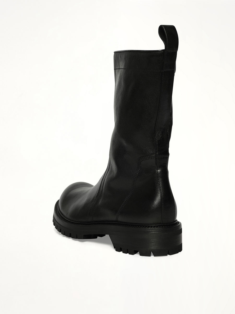Army Creeper in Black Back View | RICK OWENS